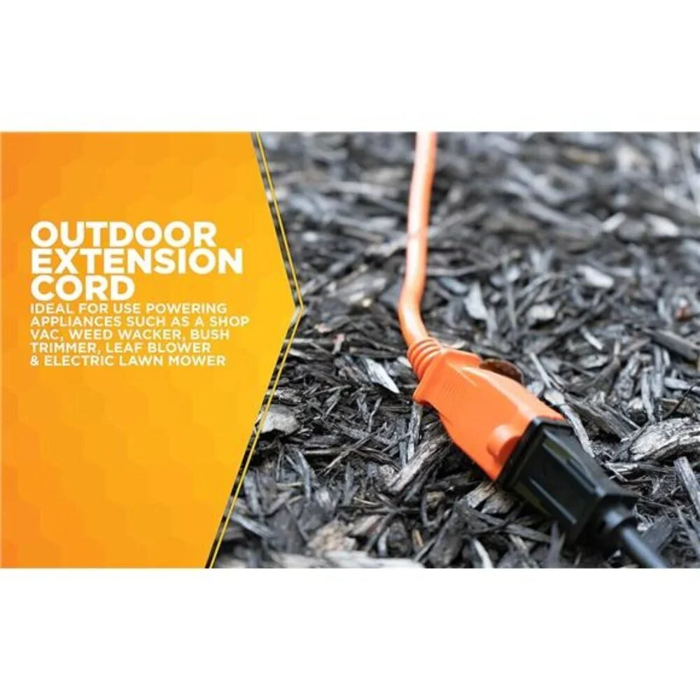 Woods 0723 16/2 SJTW General Purpose Extension Cord, Medium Duty